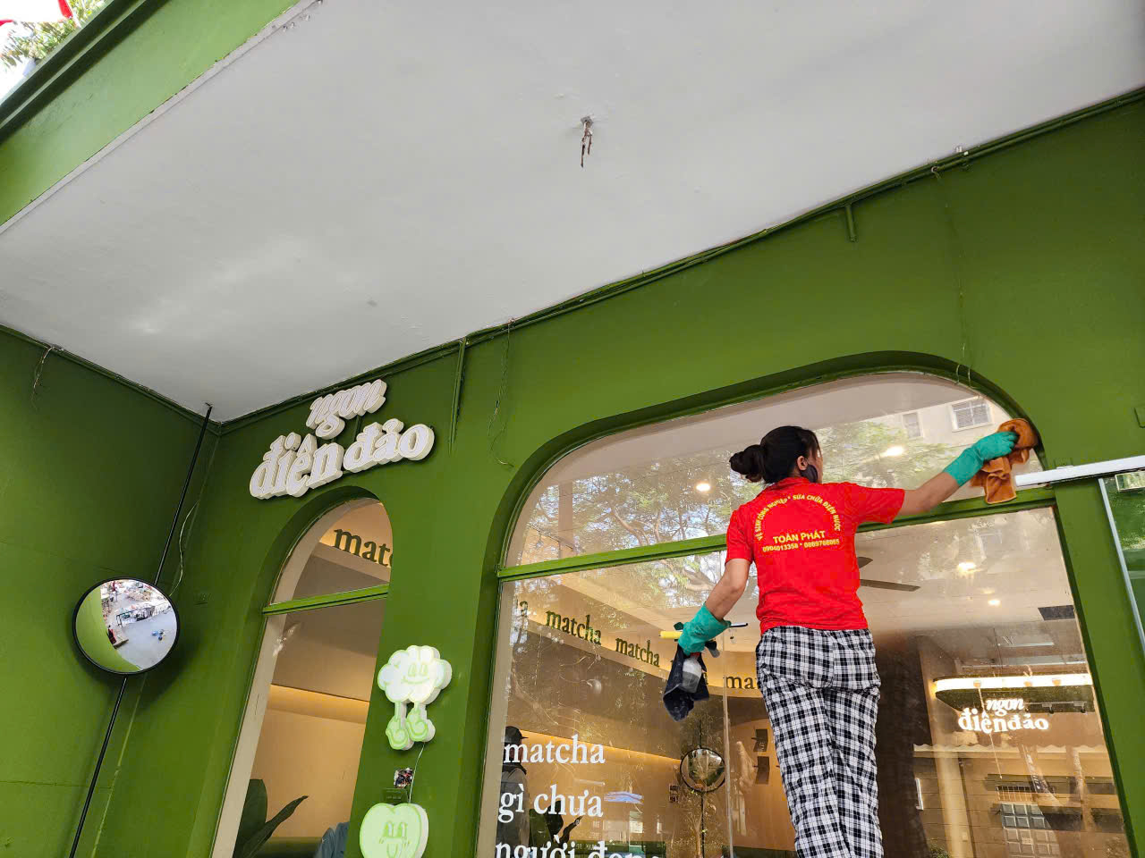 Vệ Sinh Chuỗi nhà trà Matcha